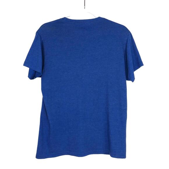 Shelby Mustang Blue Retro Vintage Style Graphic Tee Crewneck T-Shirt Medium - Picture 3 of 5